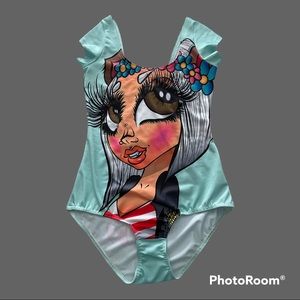Sandoner art bodysuit.